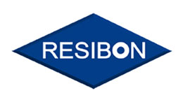 Logo RESIBON berwarna biru di latar belakang putih.